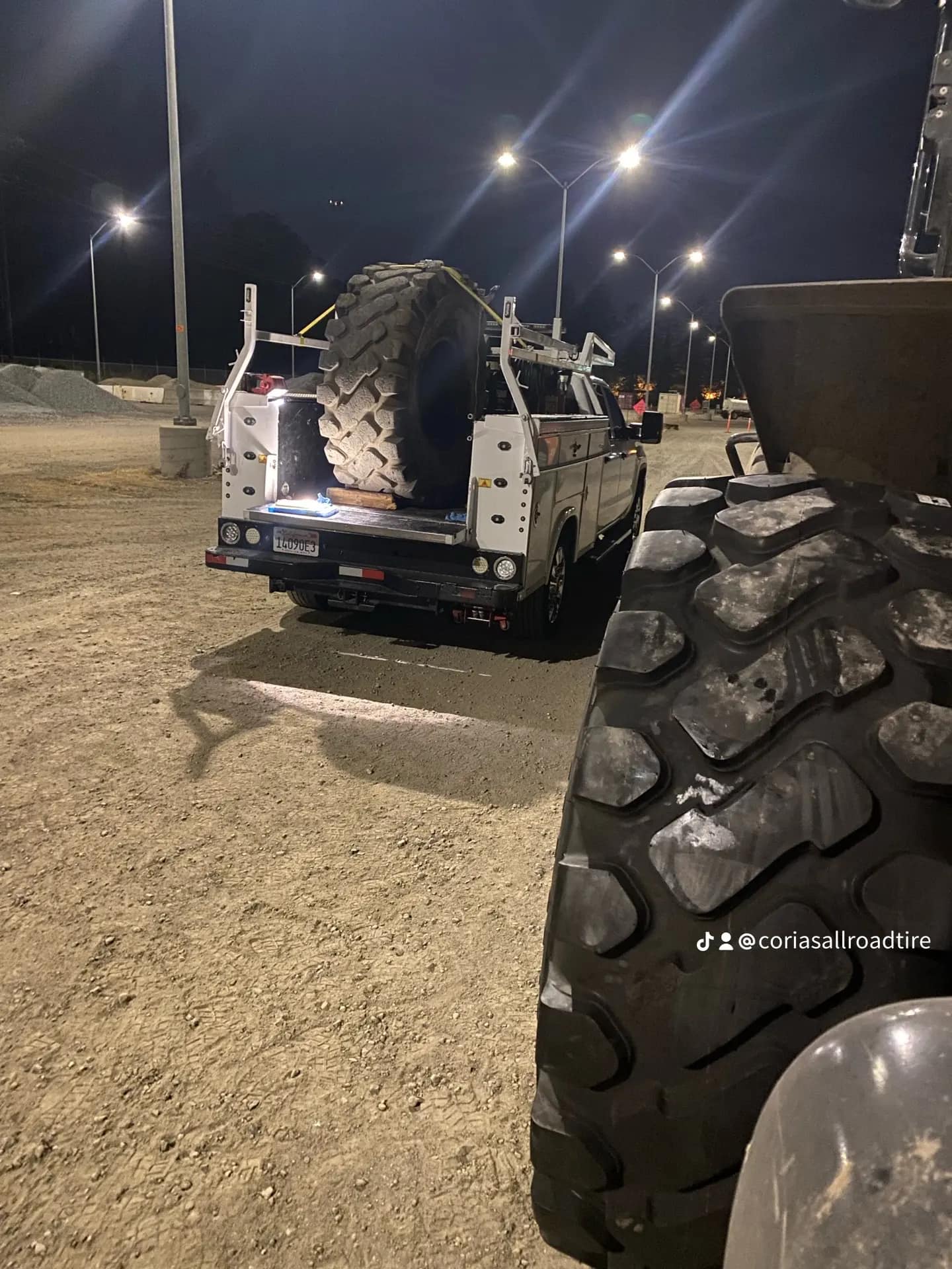 Heavy machinery tires